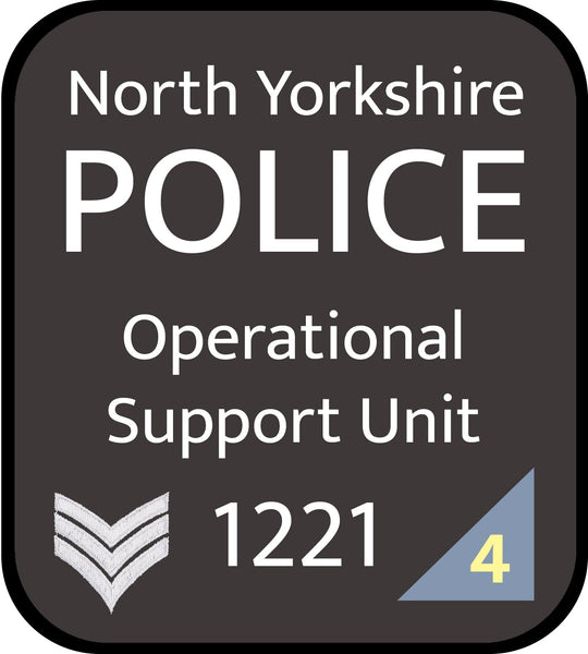 North Yorkshire Police Patch - Sergeant