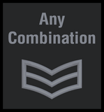 New Style Sergeants Custom Patch