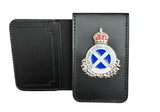 Scottish Ambulance Service ID / Card Leather Holder Wallet - First Responder, Paramedic EMT