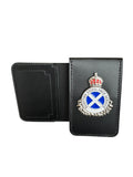 Scottish Ambulance Service ID / Card Leather Holder Wallet - First Responder, Paramedic EMT