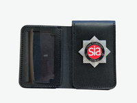 SIA Close Protection Security ID / Card Leather Holder Wallet