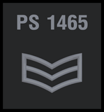 New Style Sergeants Custom Patch