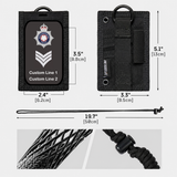 Northamptonshire Police Sergeant Style 2 Lanyard Holster Patch