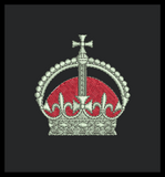 Superintendent Kings Crown Custom Patch