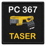 T10 Taser Officers Custom Patch