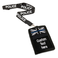 Police Inspector ID Card Holder & Custom Patch