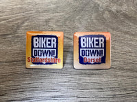 Biker Down Badges