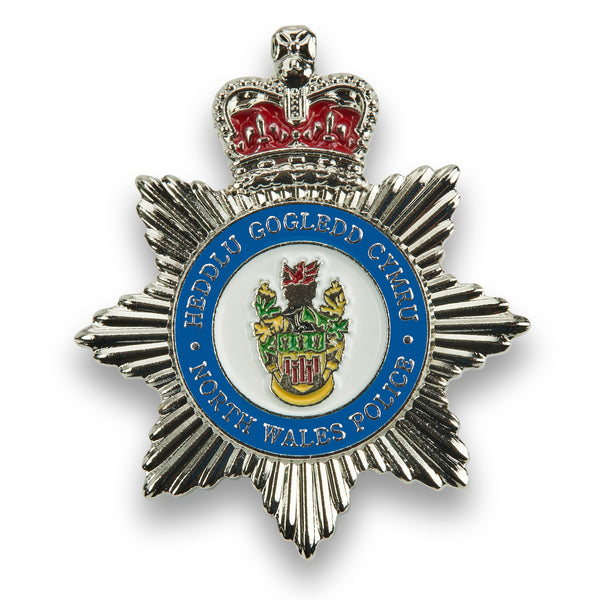 North Wales Police Pin Badge - Heddlu Gogledd Cymru