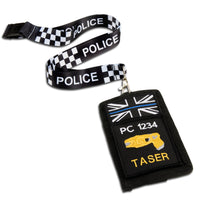 Taser Officers ID Card Holder & Custom Patch