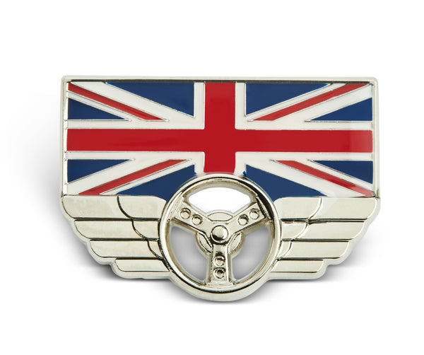 Advanced Union Jack Police Driving Wings Silver Roadcraft Response Traffic ARV