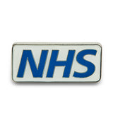 NHS Pin Badge - White