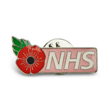 NHS Poppy Pin Badge - Pink