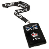 Police Superintendent ID Card Holder & Custom Patch