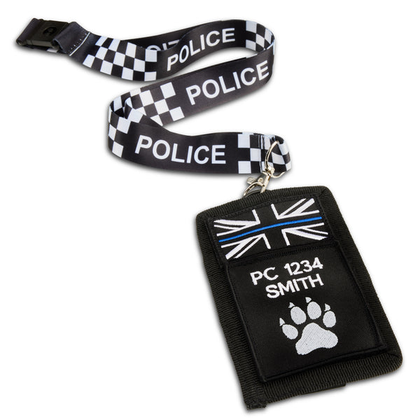 Dog Handler ID Card Holder & Custom Patch