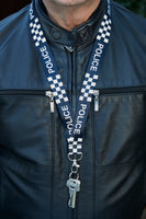 Police Chequered Lanyard
