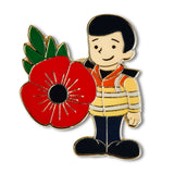 Highways England Traffic Officer Poppy Pin Badge