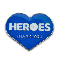 NHS Heroes Pin Badge Heart