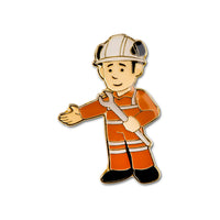 Rail Engineer Pin Badge