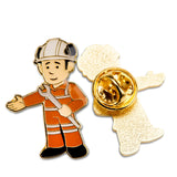 Rail Engineer Pin Badge