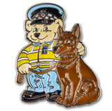 CMPG Perry Bear Brown Police Dog Badge