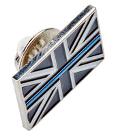Thin Blue Line Pin Badge