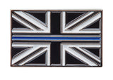 Thin Blue Line Pin Badge