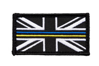 Thin Yellow and Blue Line Velcro Patch - HM Coastguard - 2 sizes