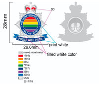 Northamptonshire Police LGBT Badges